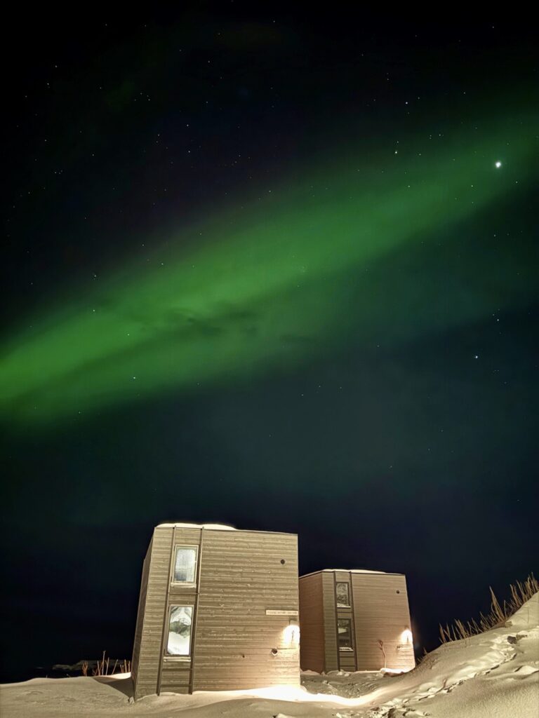 les aurores boréales à Å