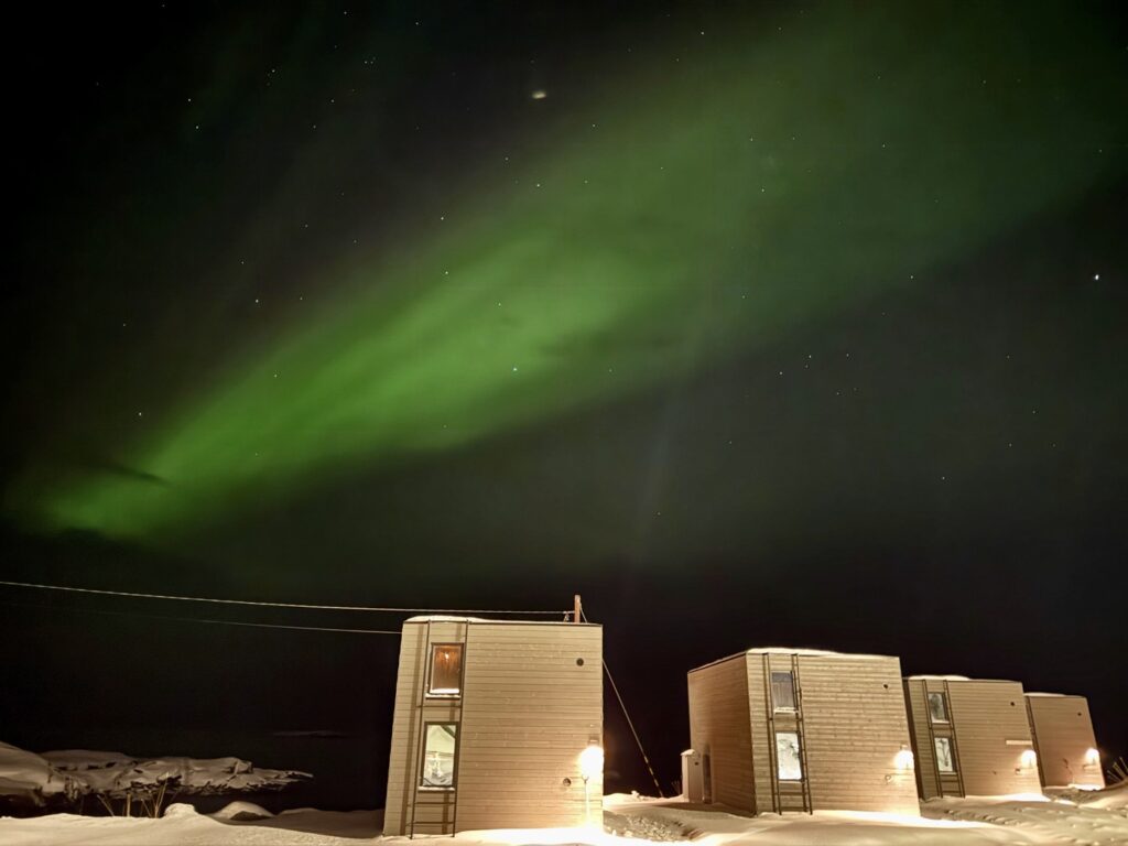 les aurores boréales à Å